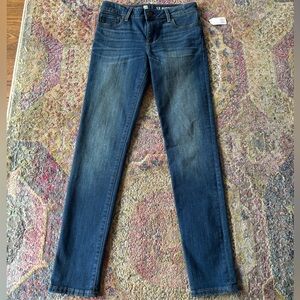 NWT Gap Kids Super Skinny Jeans size 12 Girls adjustable waist